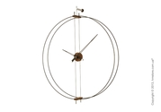 Дорогие эксклюзивные настенные часы Nomon Barcelona Wall Clock,  Walnut