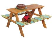 Детский складной стол с лавочками